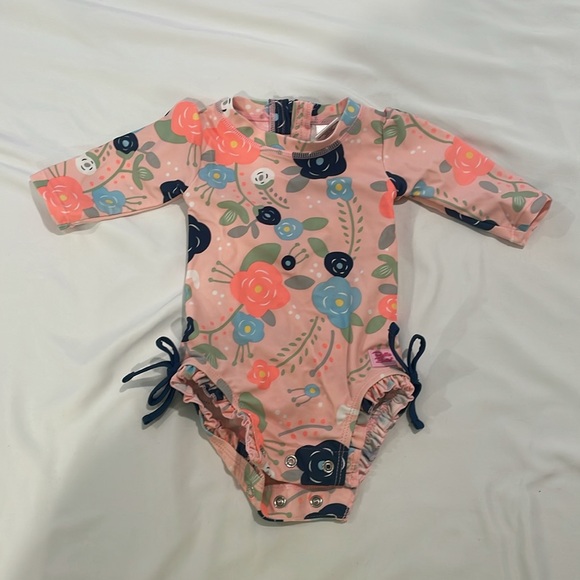 EUC Bundle of 6 Ruffle Butts Swimsuits 0-3M - Picture 10 of 13